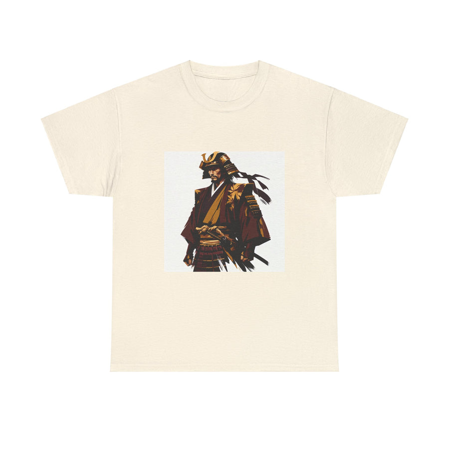 Novelty (A-003) "Samurai" Print Design #3 | Unisex Heavy Cotton Tee