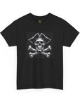 Novelty (022) "Skull & Crossbones" Print Design | Unisex Heavy Cotton Tee