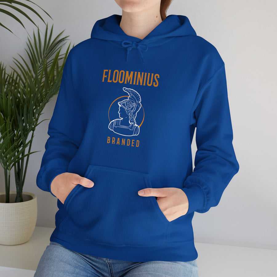 FB0(f) Floominius Branded Logo | Unisex Heavy Blend™ Hooded Sweatshirt