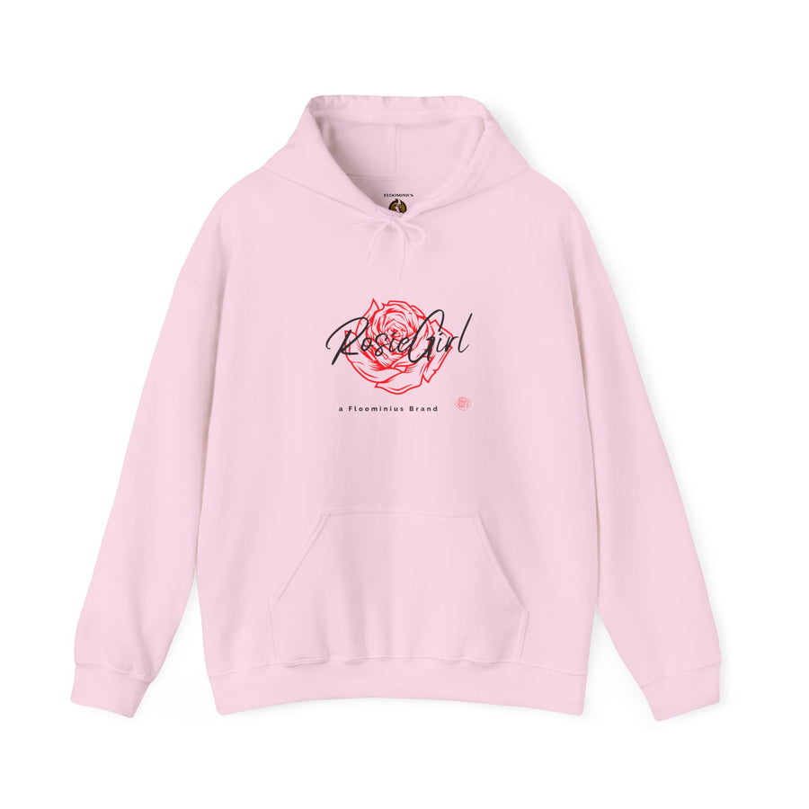 C-03a "Red Rose" Print Design | Unisex Heavy Blend™ Hooded Sweatshirt