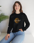 LD1 S002c Lord Dad "Sun & Moon Print Design | Unisex Heavy Blend™ Crewneck Sweatshirt