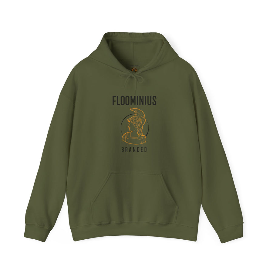 FB0(b) Floominius Branded Logo | Unisex Heavy Blend™ Hooded Sweatshirt