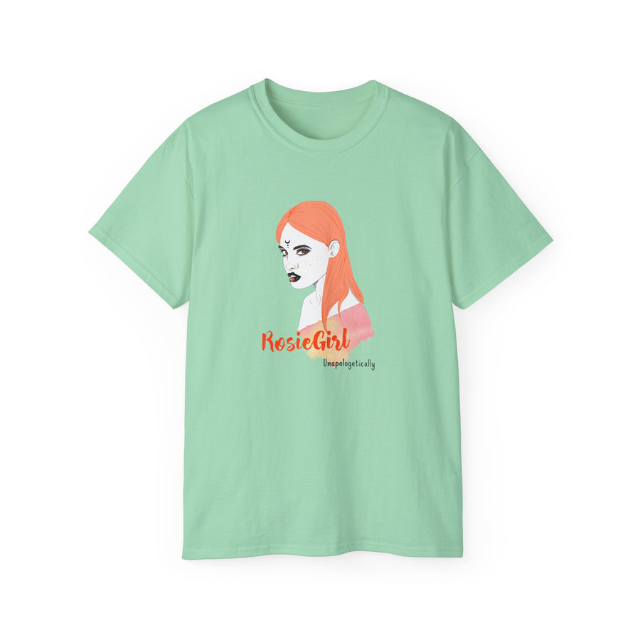 C-RG-24 "Unapologetically" Rosie Girl Print Design | Unisex Ultra Cotton Tee