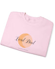 LD1 S004d Lord Dad "Sun and Moon" Print Design | Unisex Heavy Blend™ Crewneck Sweatshirt