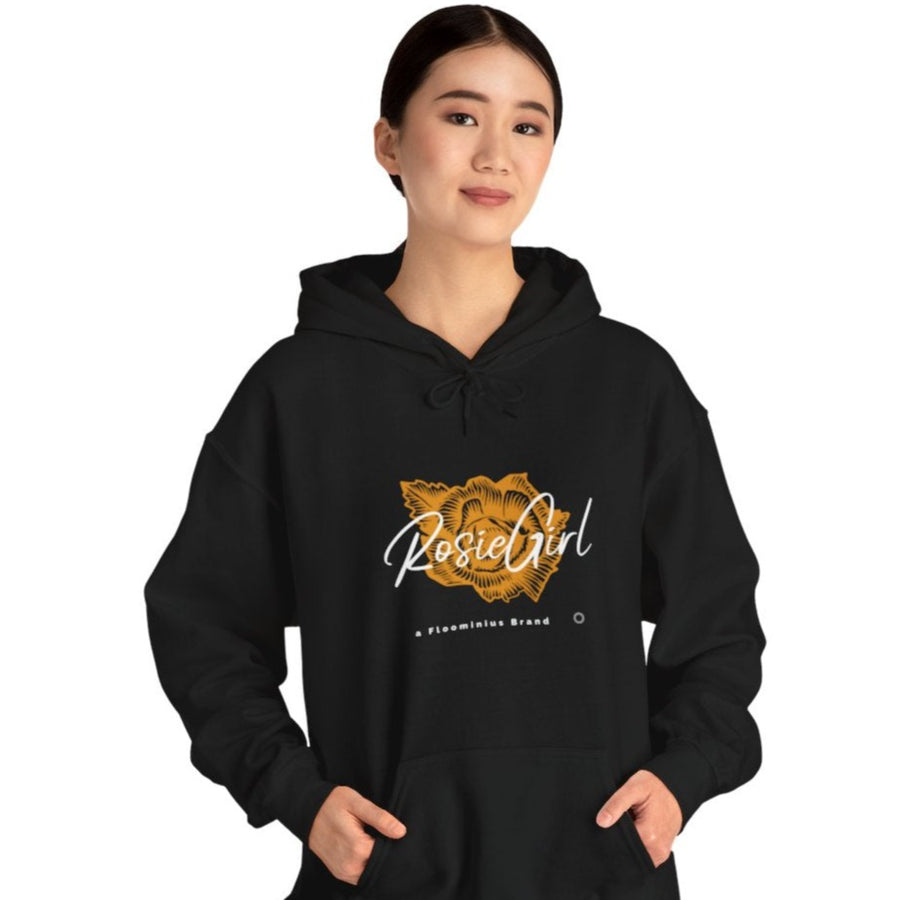 C-03b "Golden Rose" Print Design | Unisex Heavy Blend™ Hooded Sweatshirt