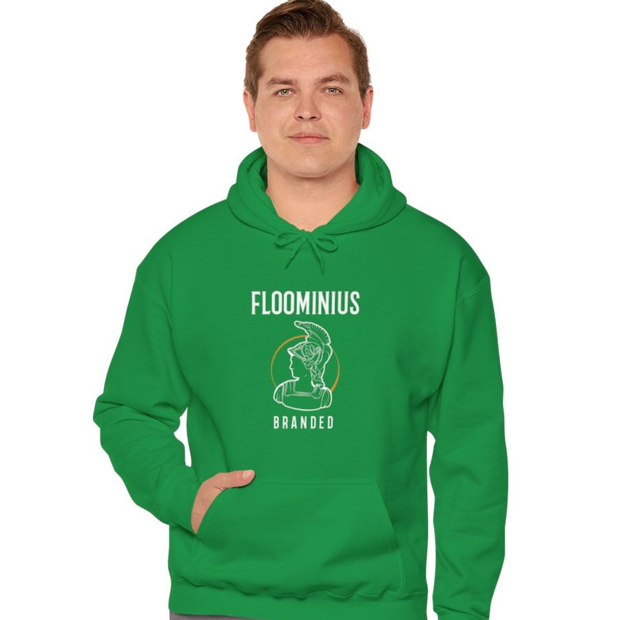 FB0(d) Floominius Branded Logo | Unisex Heavy Blend™ Hooded Sweatshirt