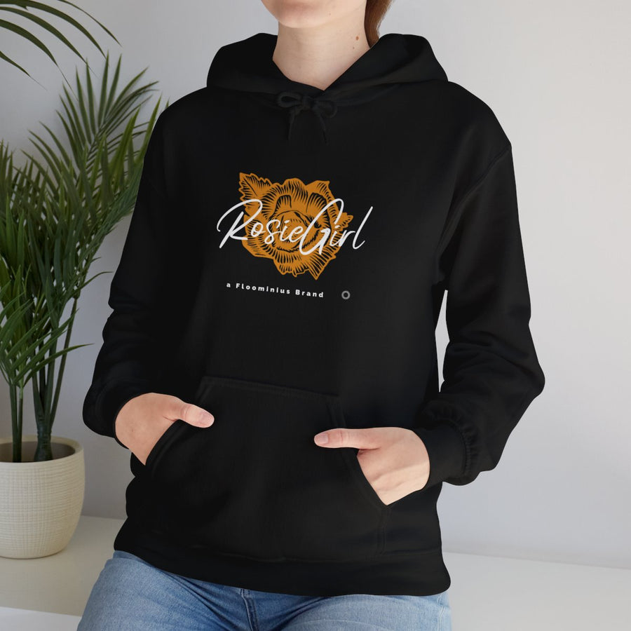 C-03b "Golden Rose" Print Design | Unisex Heavy Blend™ Hooded Sweatshirt