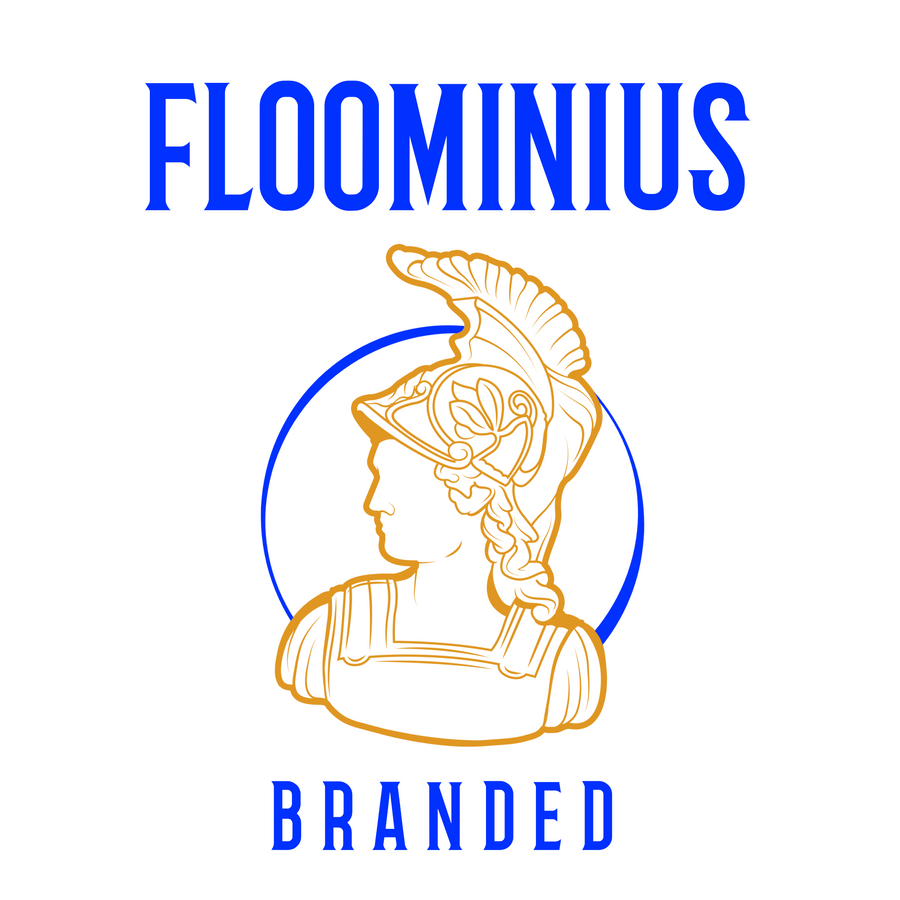 FB0(c) Floominius Branded Logo | Unisex Heavy Blend™ Hooded Sweatshirt