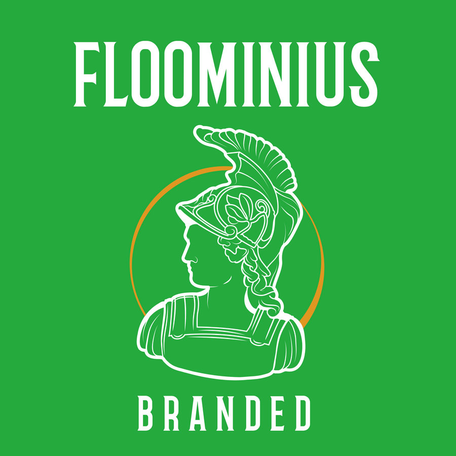 FB0(d) Floominius Branded Logo | Unisex Heavy Blend™ Hooded Sweatshirt