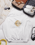 LD1 S002a Lord Dad "Sun & Moon" Print Design | Unisex Heavy Blend™ Crewneck Sweatshirt