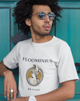 FLOOMINIUS  (Logo Neck Label) Tee (White) / Unisex Heavy Cotton Tee Shirts