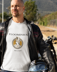 FLOOMINIUS  (Logo Neck Label) Tee (White) / Unisex Heavy Cotton Tee Shirts