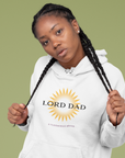 LD1-104 "Lord Dad" Logo Hoodie (White) / Unisex Heavy Blend™ Hooded Sweatshirt