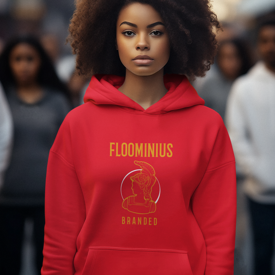 FB0(e) Floominius Branded Logo | Unisex Heavy Blend™ Hooded Sweatshirt