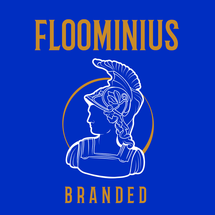 FB0(f) Floominius Branded Logo | Unisex Heavy Blend™ Hooded Sweatshirt